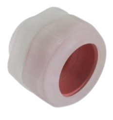 Pflitsch UNI Dicht Extended - PVDF cable gland with TPE/TPE-V/silicone HT sealing