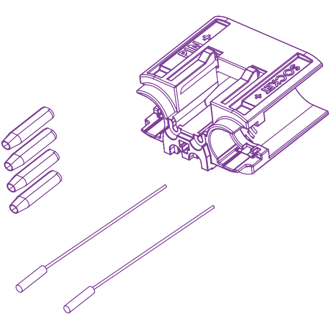 APP IBC320-SENSE-KIT-4AUX - Zestaw do pomiaru temperatury dla 4 AUX z zaciskami