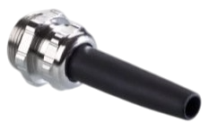 Pflitsch UNI Dicht Bending protection cable gland - brass cable gland with bending protection with TPE-V sealing insert