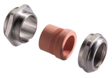 Pflitsch UNI Dicht cable gland - stainless steel cable gland with TPE/TPE-V/silicone HT sealing