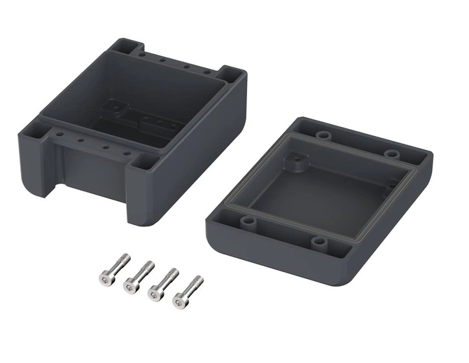 Bopla BA-S 100806 F-7024 (00162124) - enclosure with membrane lid, screwed (121 x 86 x 60 mm)